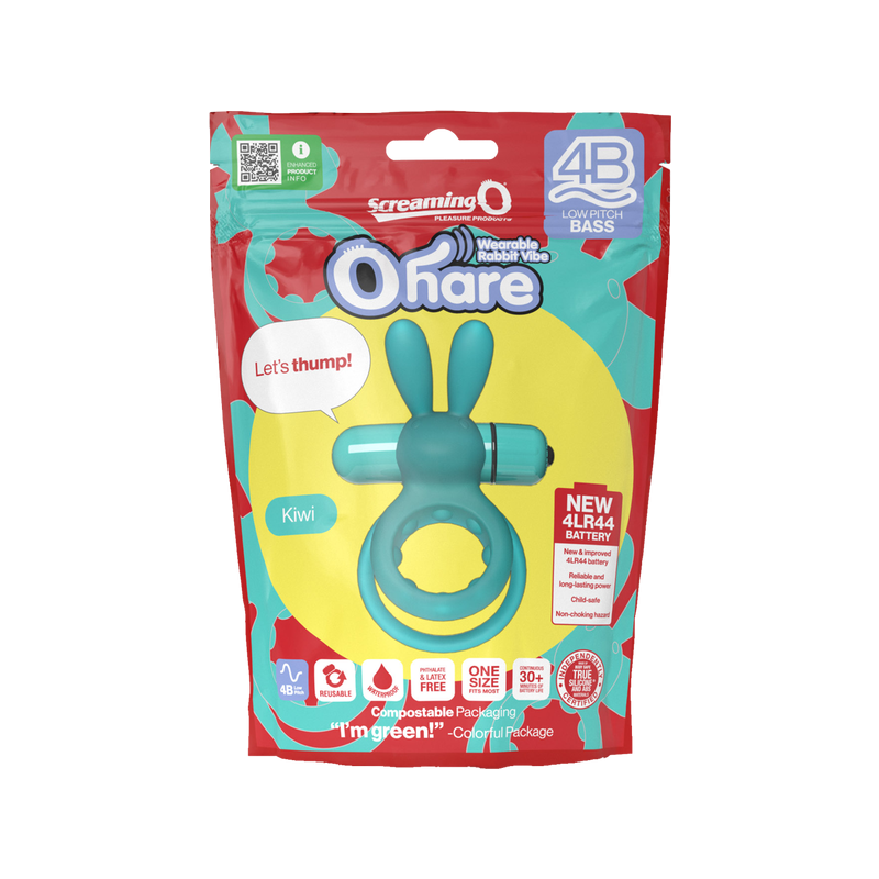 Ohare 4B Low Pitch Bass Cock Ring (Kiwi)