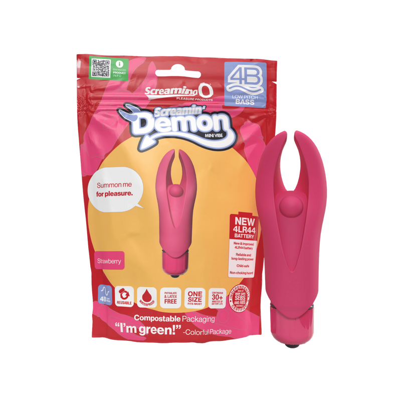 Demon 4B Low Pitch Bass (Strawberry)