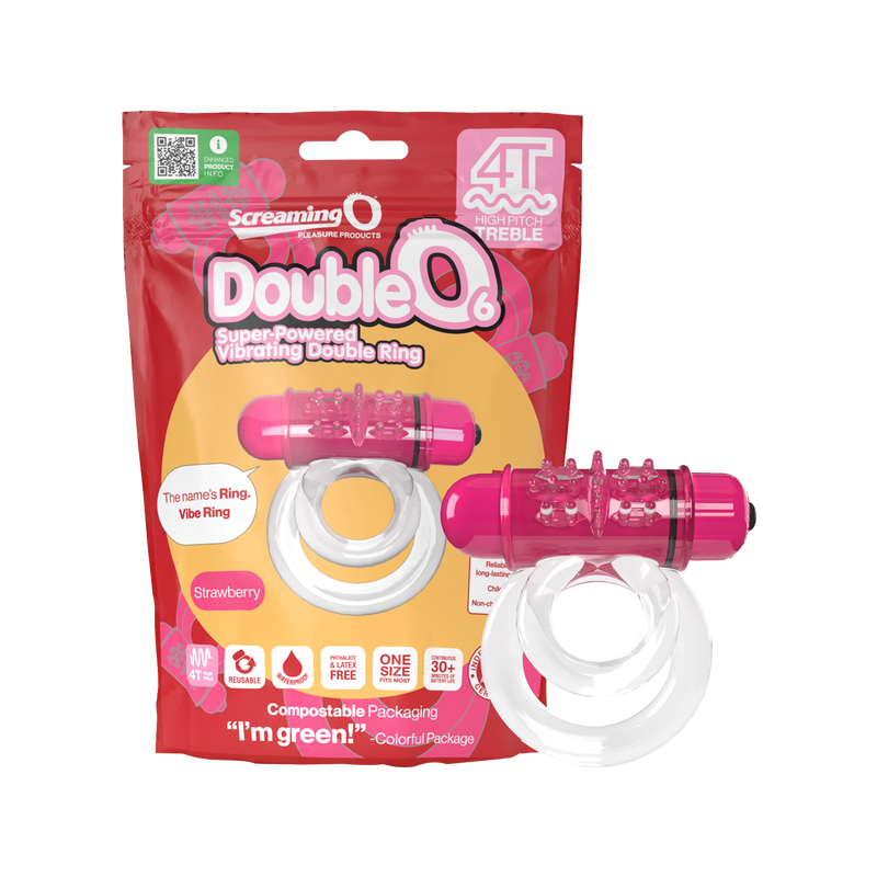 Double O 6 4T High Pitch Treble (Strawberry)