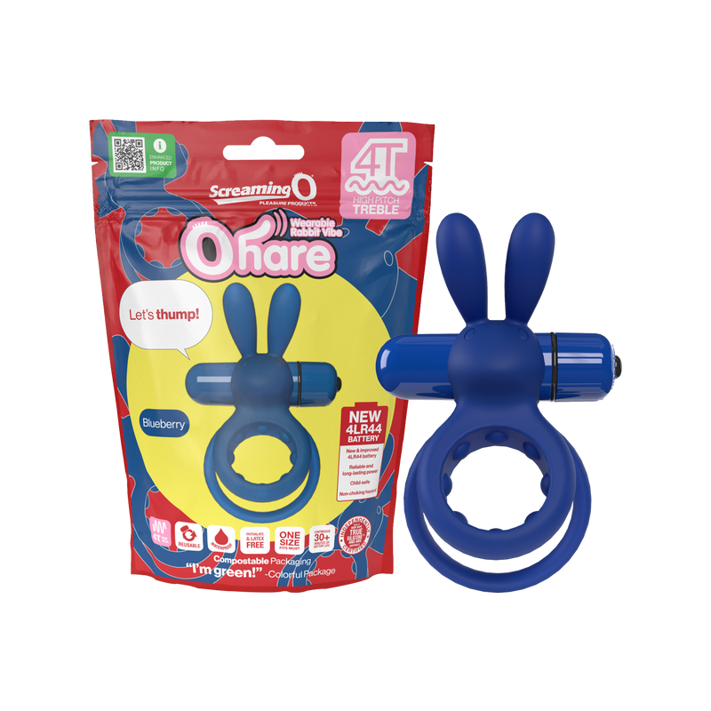 Ohare 4T High Pitch Treble Cock Ring (Blueberry)