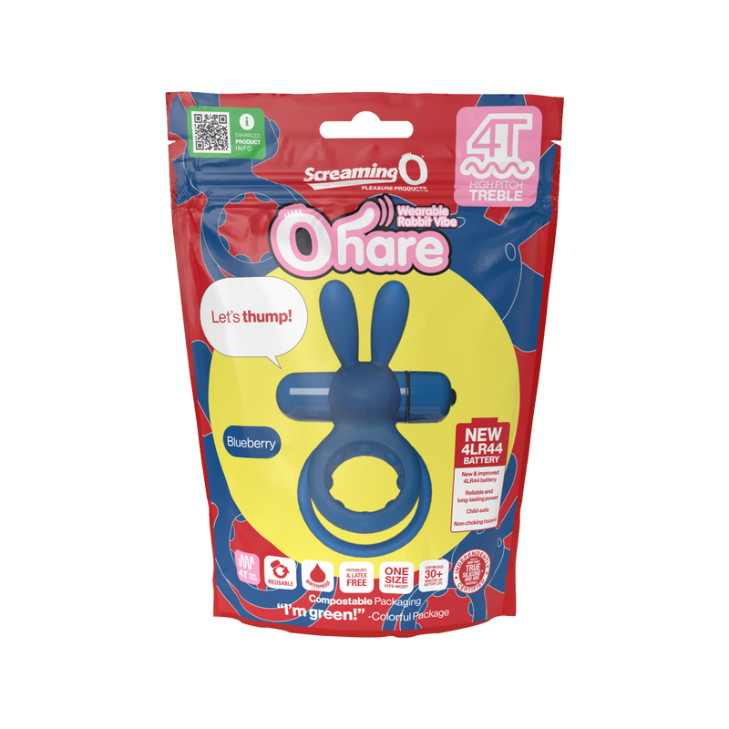 Ohare 4T High Pitch Treble Cock Ring (Blueberry)