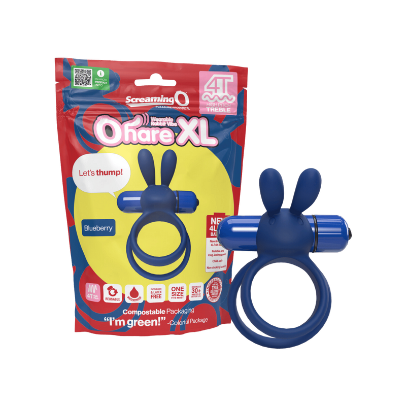 Ohare XL 4T High Pitch Treble Cock Ring (Blueberry)