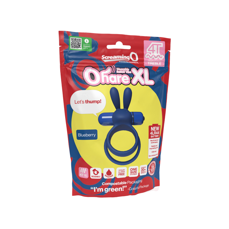 Ohare XL 4T High Pitch Treble Cock Ring (Blueberry)