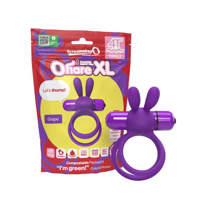 Ohare XL 4T High Pitch Treble Cock Ring (Grape)