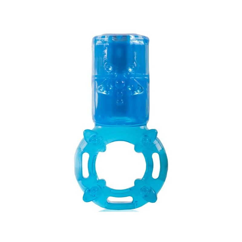 The Big OMG Vibrating Ring - Screaming O Charged (Blue)