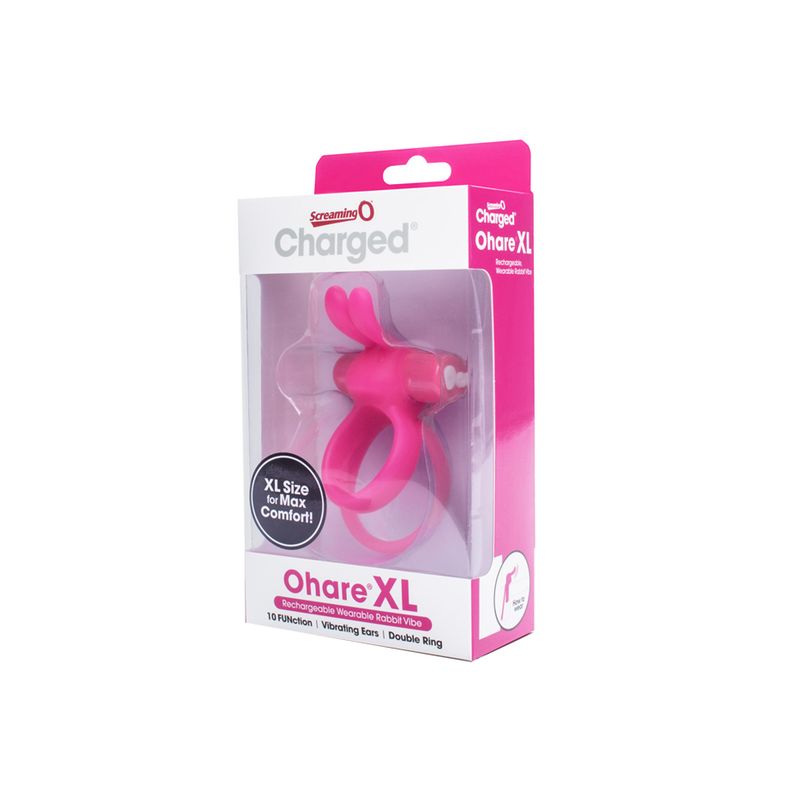 Charged Ohare XL Cock Ring (Pink)