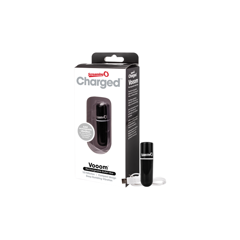 Charged Vooom Bullet - Bullet Vibe - Screaming O (Black)