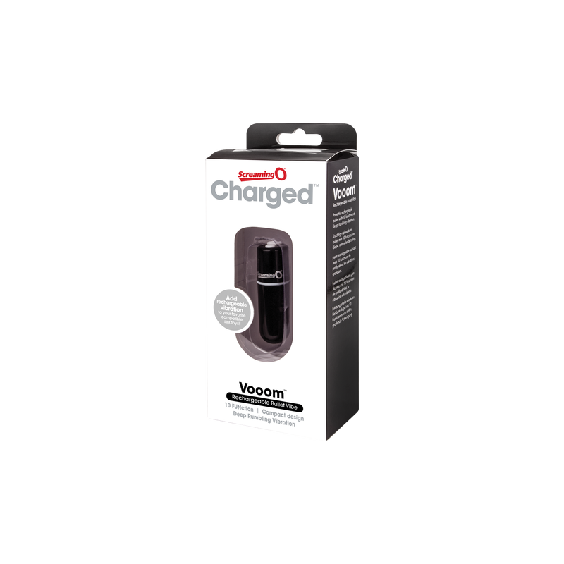 Charged Vooom Bullet - Bullet Vibe - Screaming O (Black)