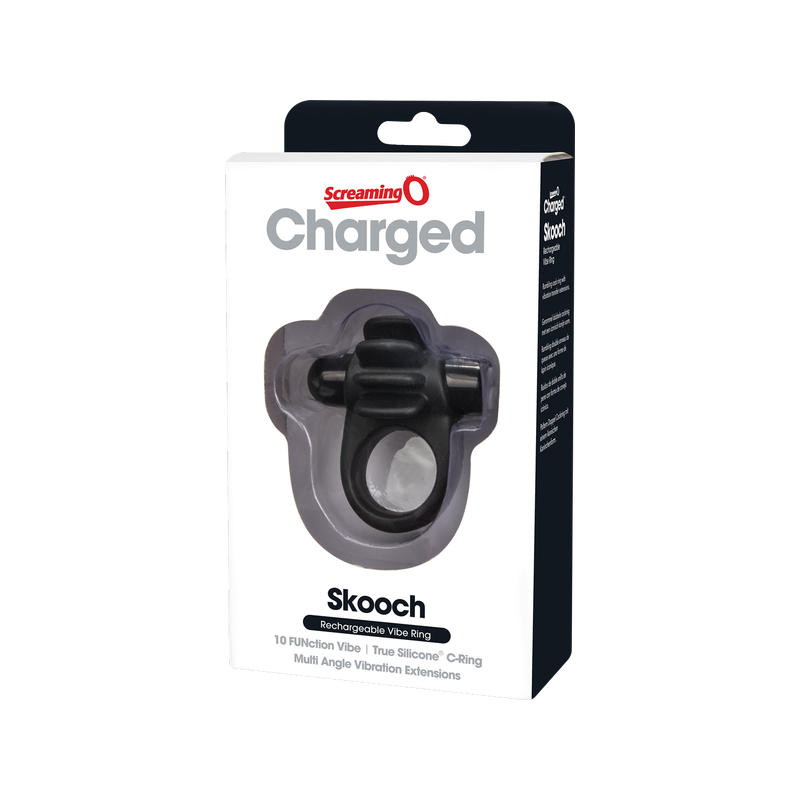 Charged Skooch Cock Ring (Black)