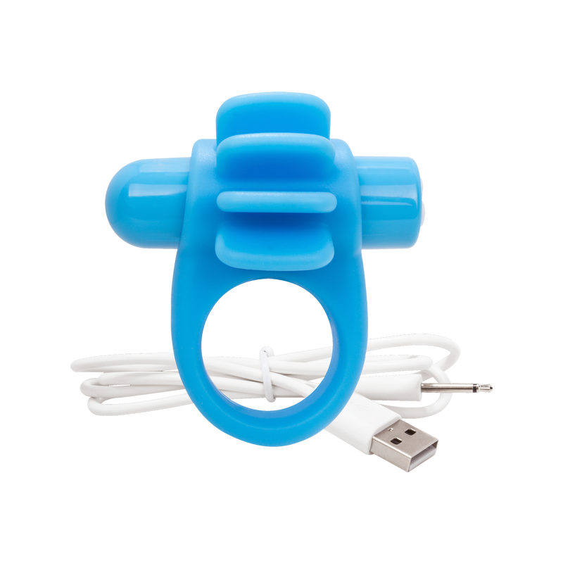 Charged Skooch Cock Ring (Blue)