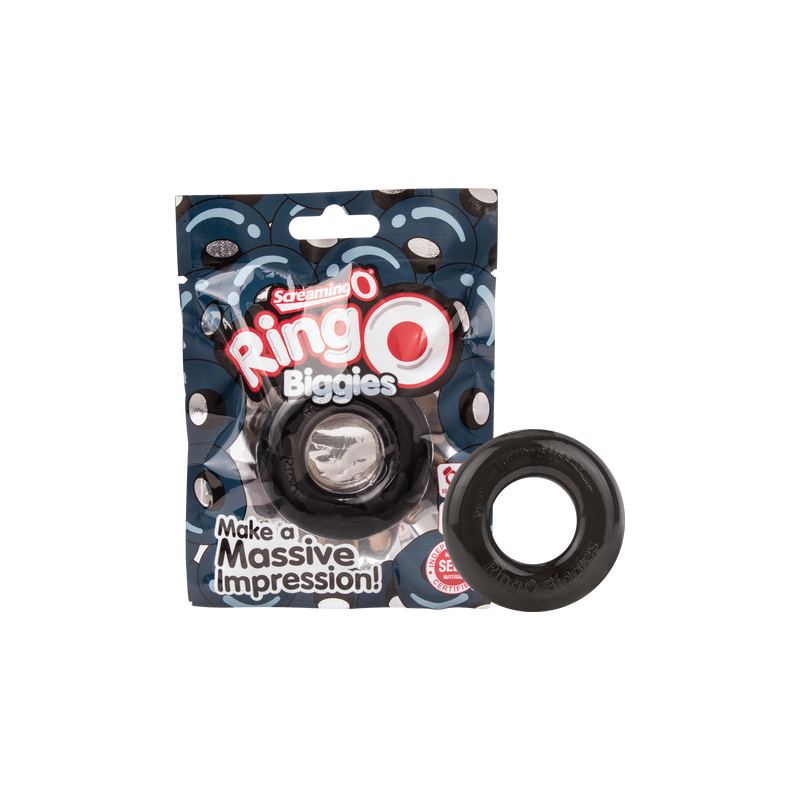 Ringo Biggies Cock Ring (Black)