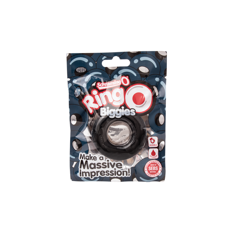 Ringo Biggies Cock Ring (Black)