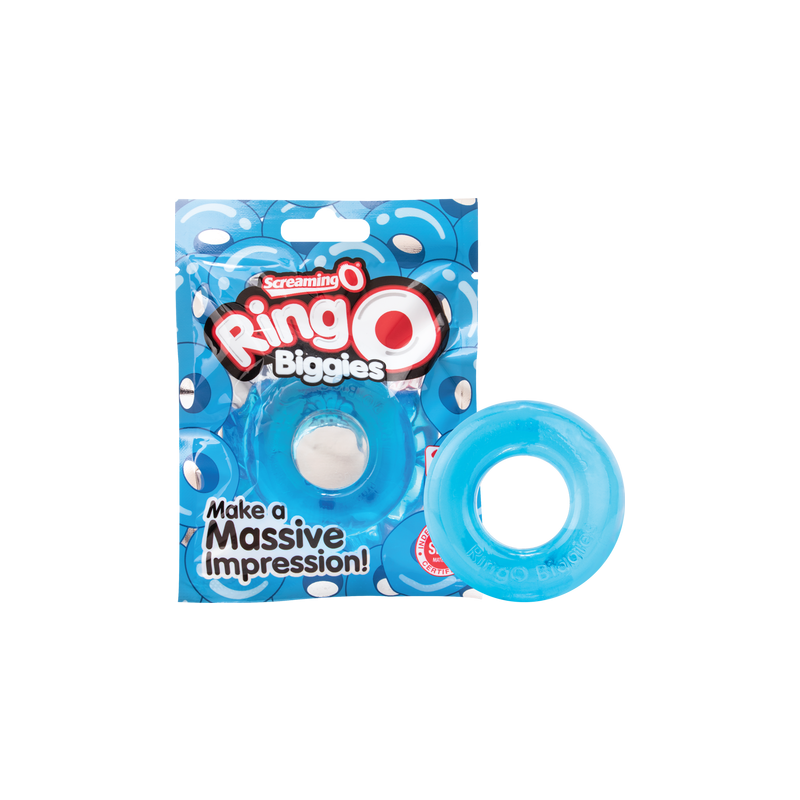 Ringo Biggies Penis Ring (Blue)