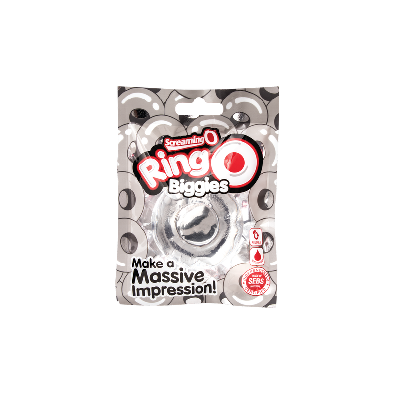Ringo Biggies Penis Ring (Clear)