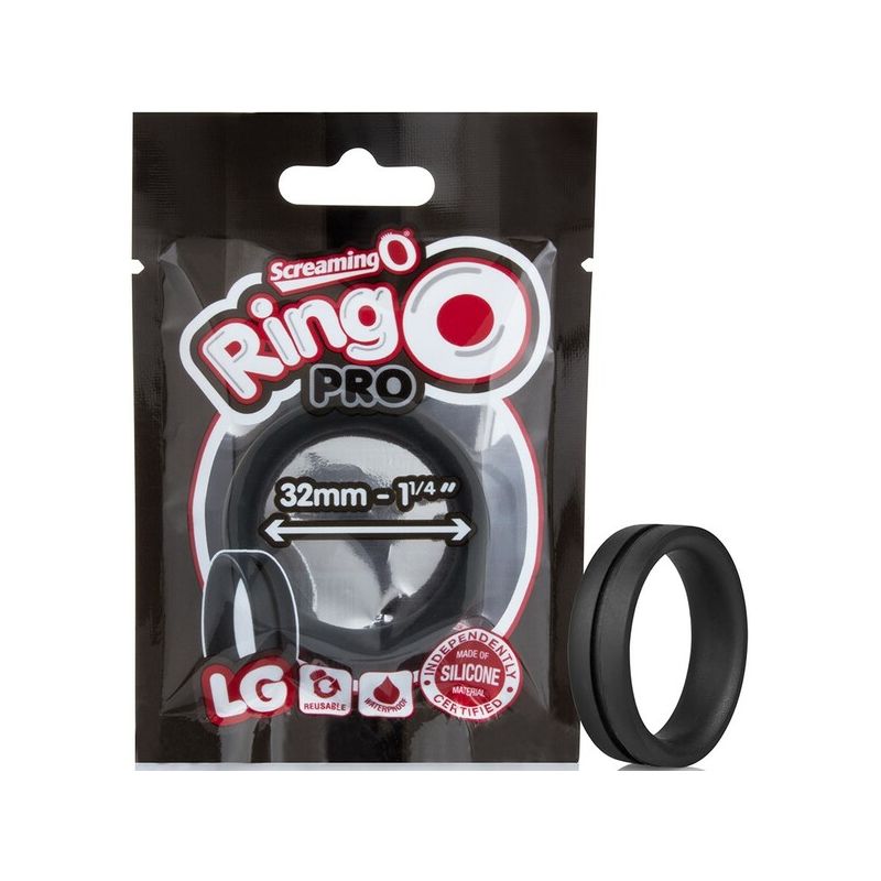 Screaming O Ring O Pro LG Penis Ring (Black)