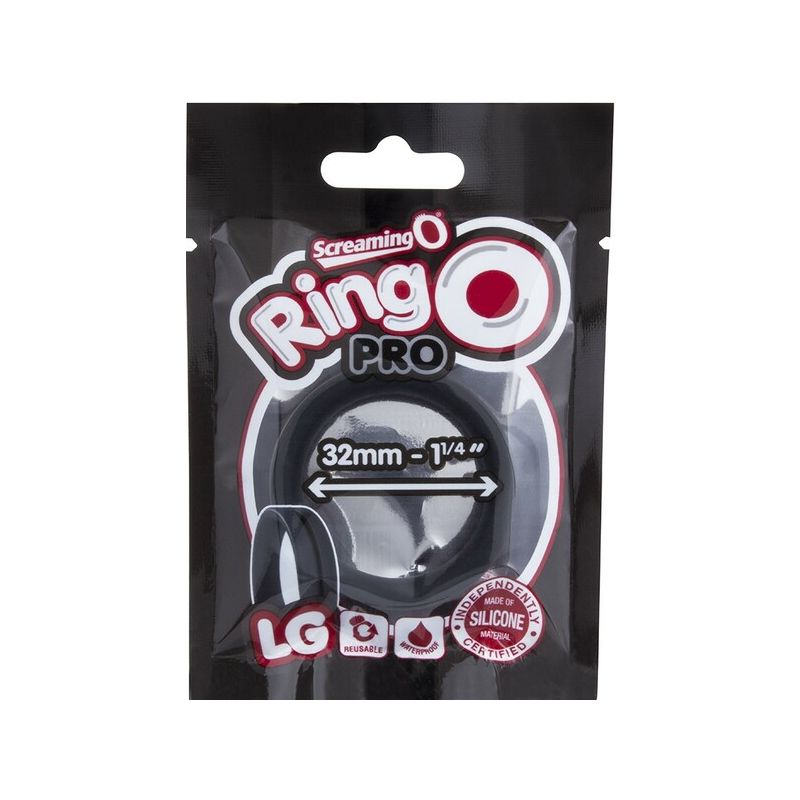 Screaming O Ring O Pro LG Penis Ring (Black)