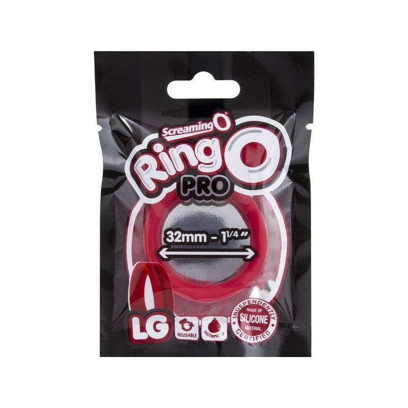 Screaming O Ring O Pro LG Penis Ring (Red)