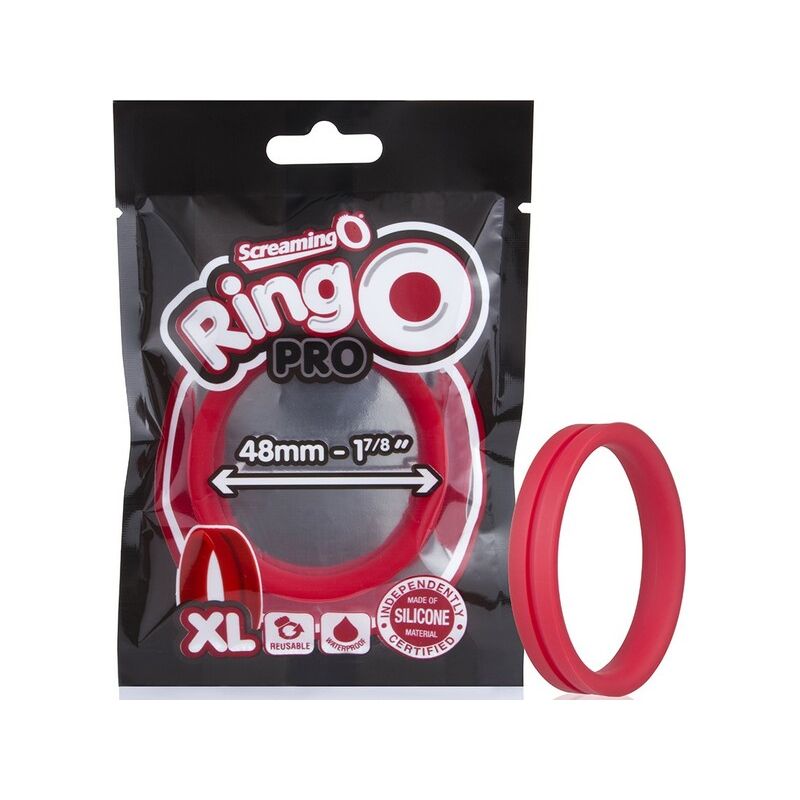 Screaming O Ring O Pro XL Penis Ring (Red)