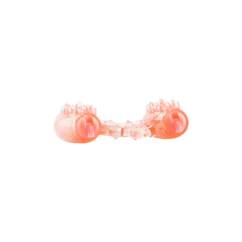 Two-O - Double Pleasure Vibrating Cock Ring - Screaming O (Pink)