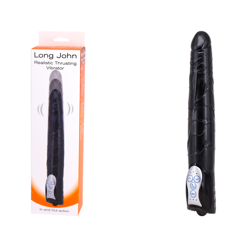 Long John Realistic Thrusting Vibrator