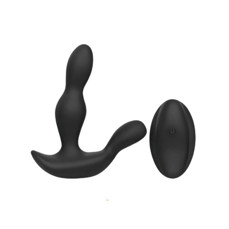 Ricky - Remote Controlled Wearable Vibrator (Black)