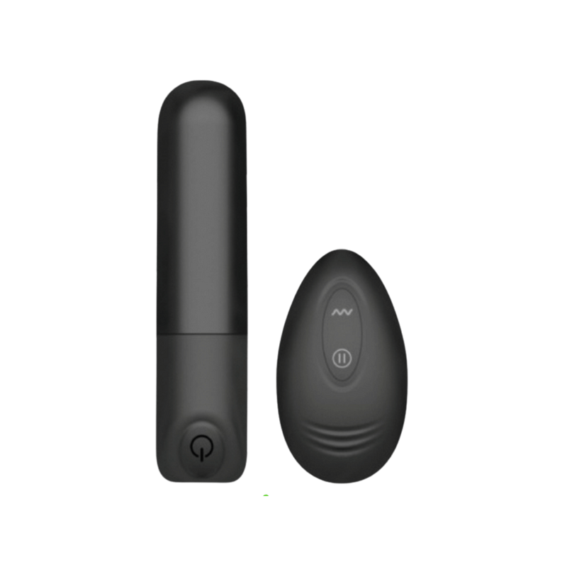 Ricardo - Vibrating Bullet with Remote Control (Black)