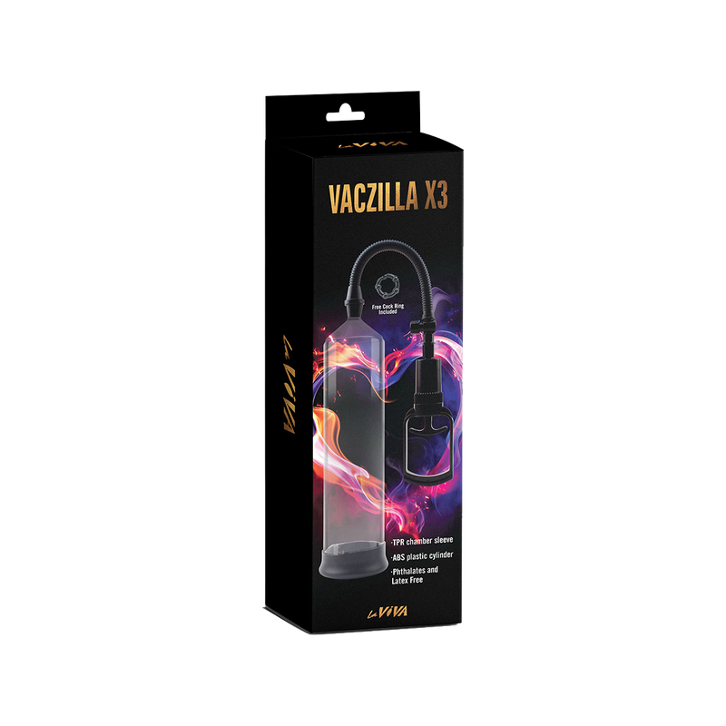 Vaczilla X3 - Chamber Sleeve Penis Pump - Laviva
