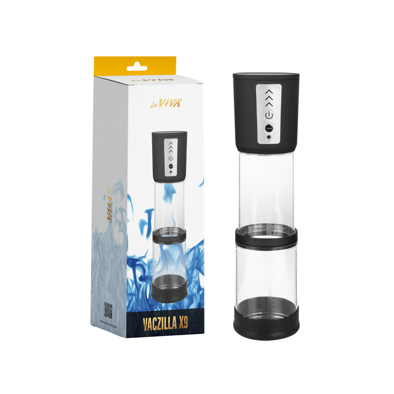 Vaczilla X9 - Electronic Foldable Penis Pump - Laviva