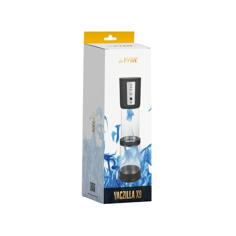 Vaczilla X9 - Electronic Foldable Penis Pump - Laviva