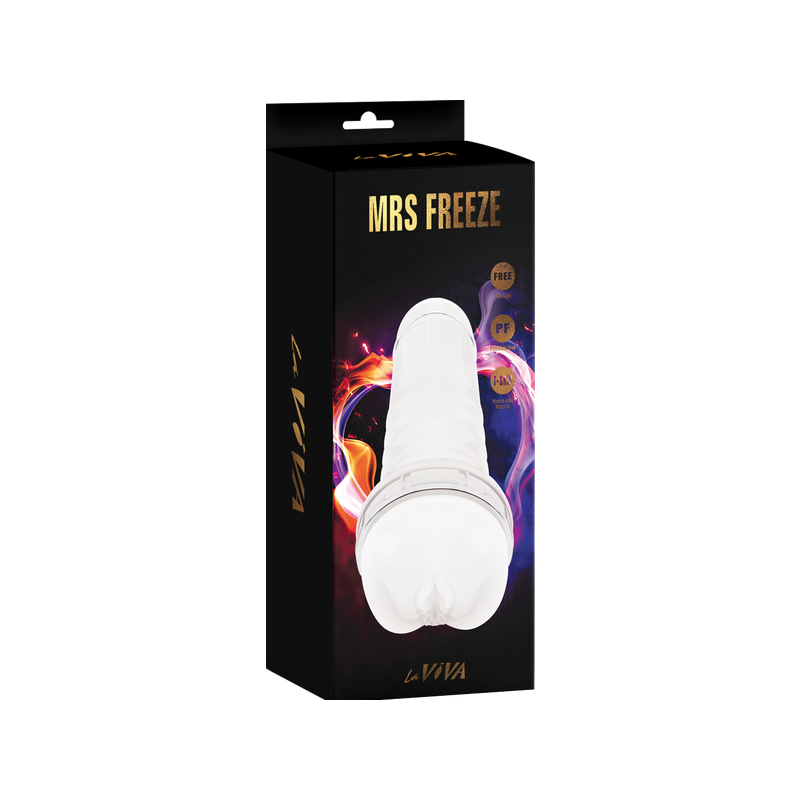 Mrs Freeze Ice Masturbator