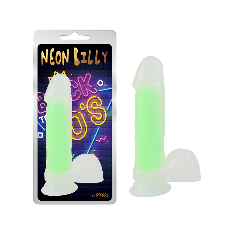 Neon Billy Dildo - 7.6