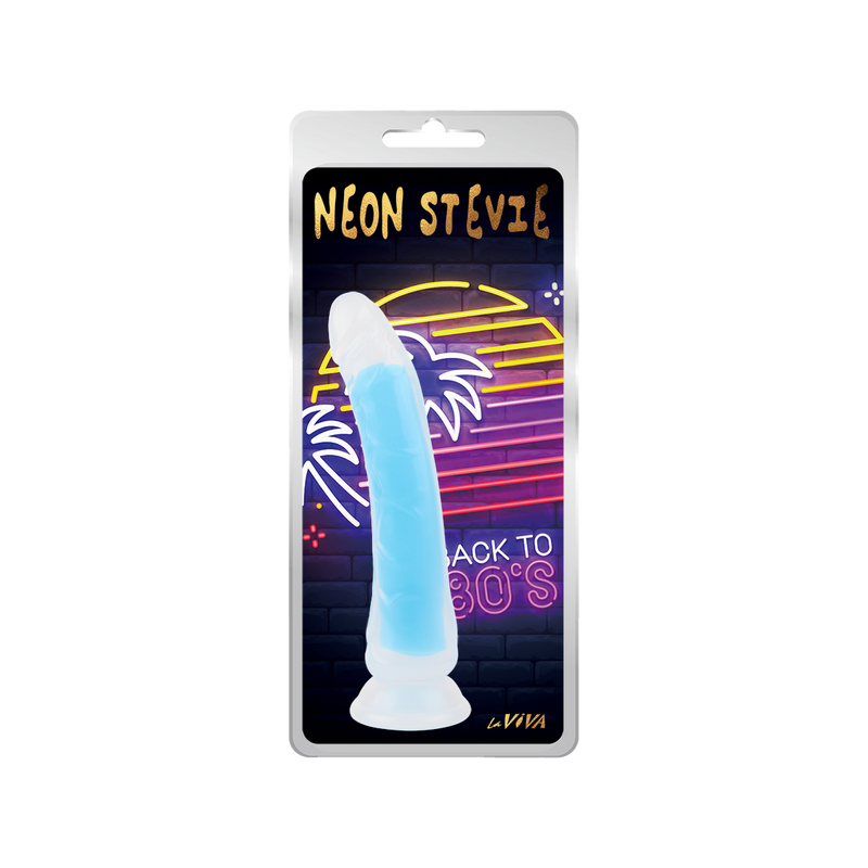 Neon Stevie Dildo - 8.4