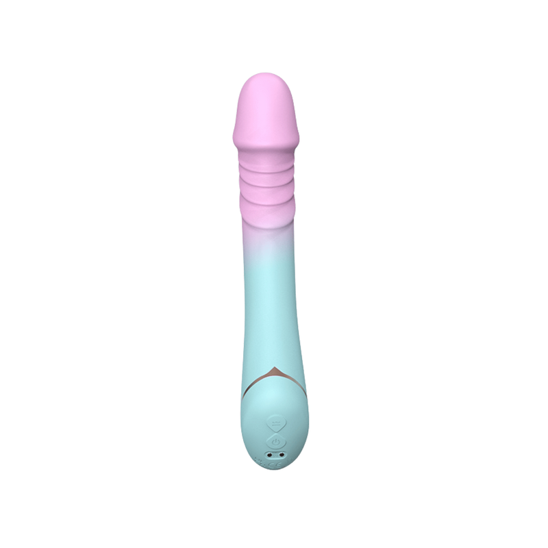 Rosetta Rumbling Vibrator (Pink / Blue)