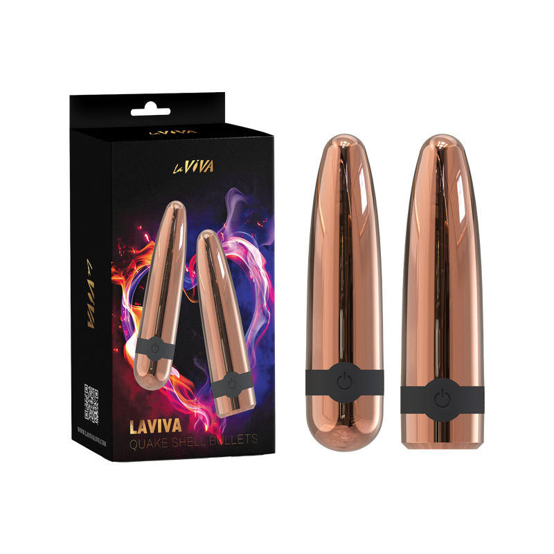 Quake Shell Bullets (Rose Gold)