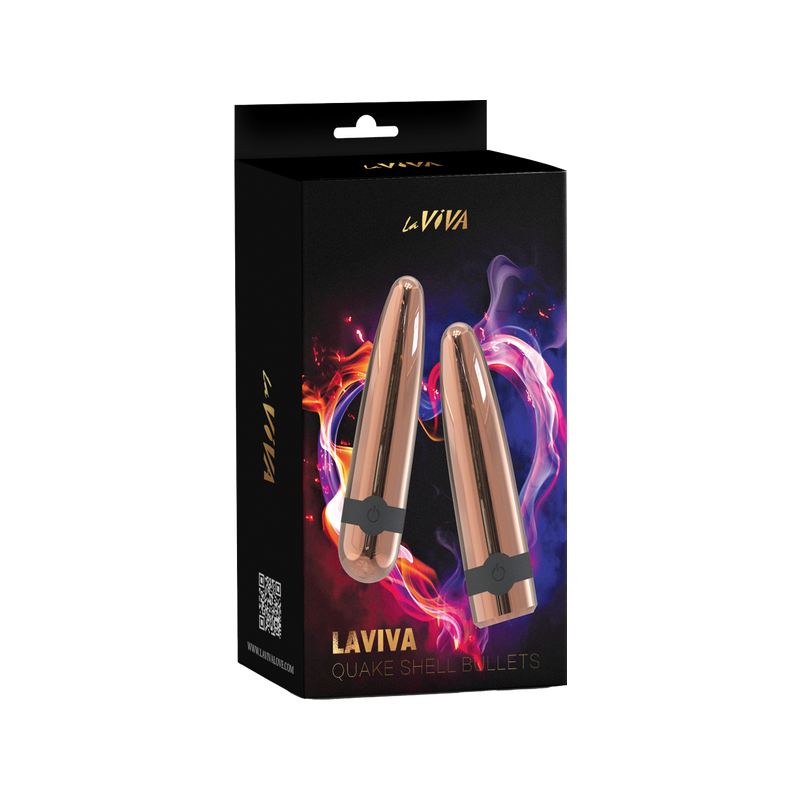 Quake Shell Bullets (Rose Gold)