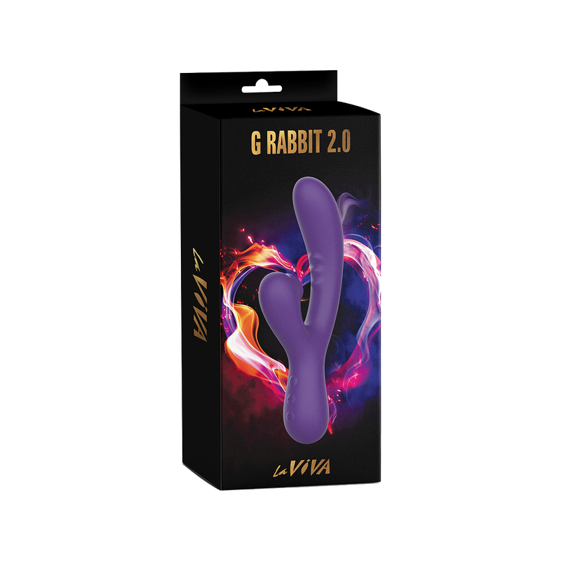 G-rabbit 2.0 Rabbit Vibrator - LaViva (Purple)