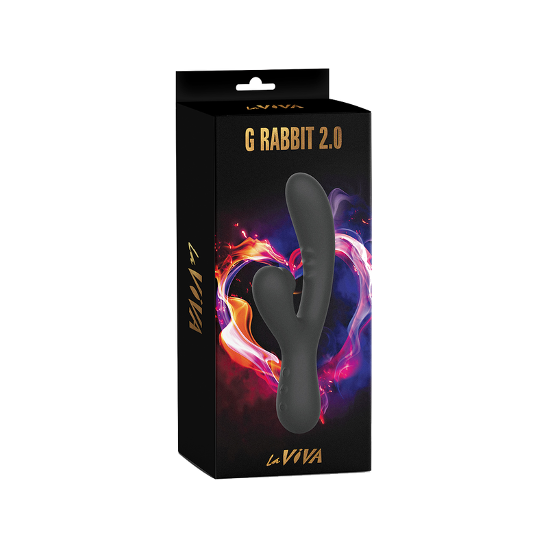 G-rabbit 2.0 Rabbit Vibrator - LaViva (Black)