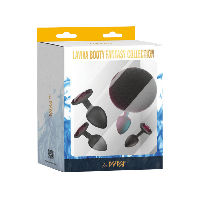Booty Fantasy 4 Piece Diamond Butt Plug Collection