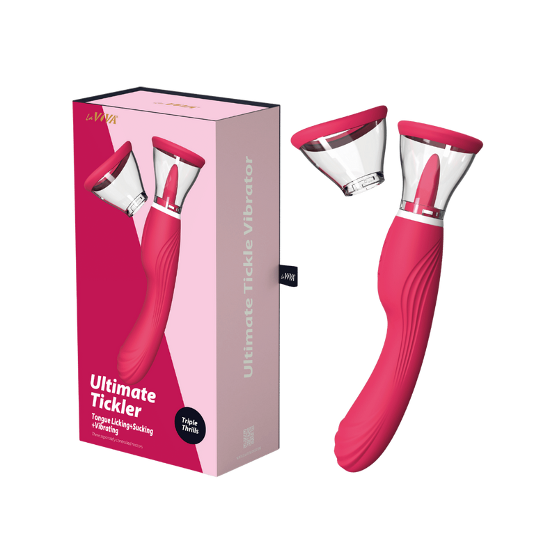 Ultimate Tickler - Triple Thrills - Laviva (Pink)