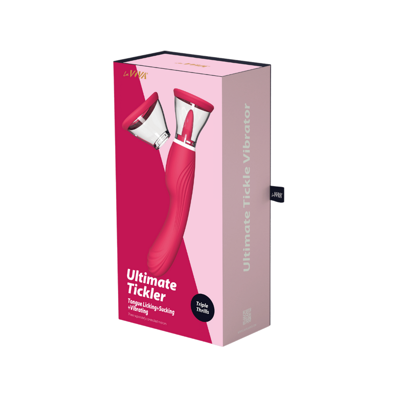 Ultimate Tickler - Triple Thrills - Laviva (Pink)