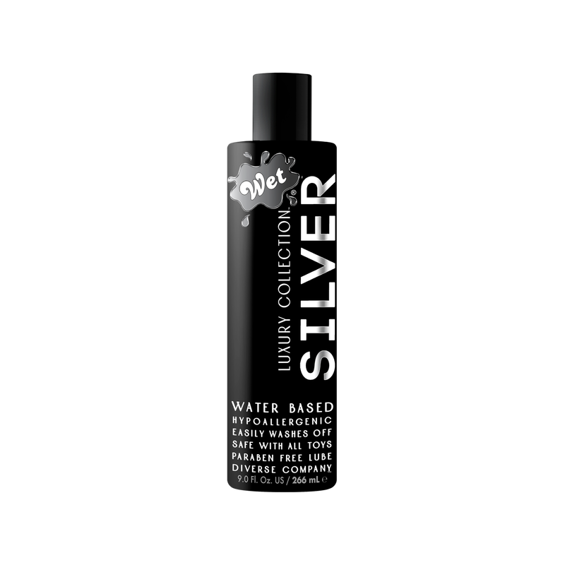Wet Silver - Water Based Lubricant - Luxury Collection (178ml)
