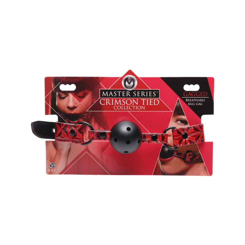 Crimson Tied Breathable Ball Gag
