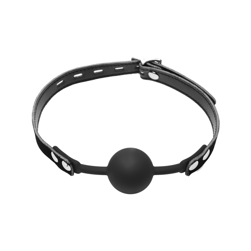Premium Hush Locking Silicone Comfort Ball Gag