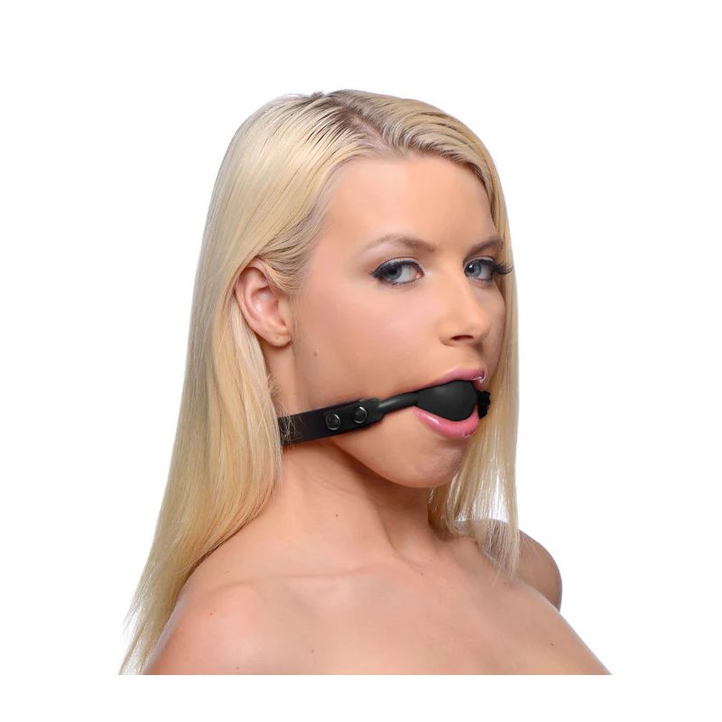 Premium Hush Locking Silicone Comfort Ball Gag