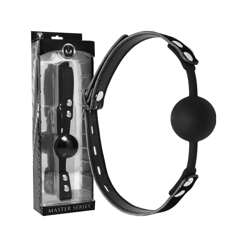 Premium Hush Locking Silicone Comfort Ball Gag