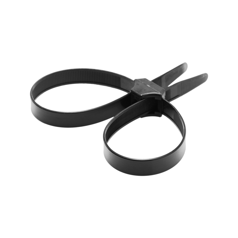 Misbehaved Black Zip Tie Police Cuffs