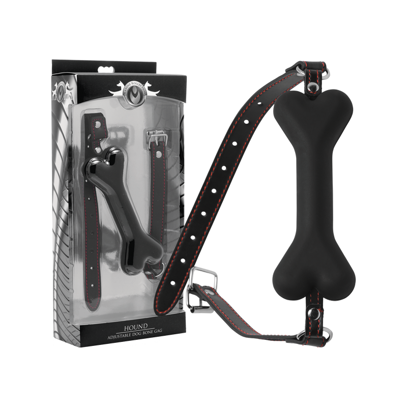 Hound Adjustable Dog Bone Gag