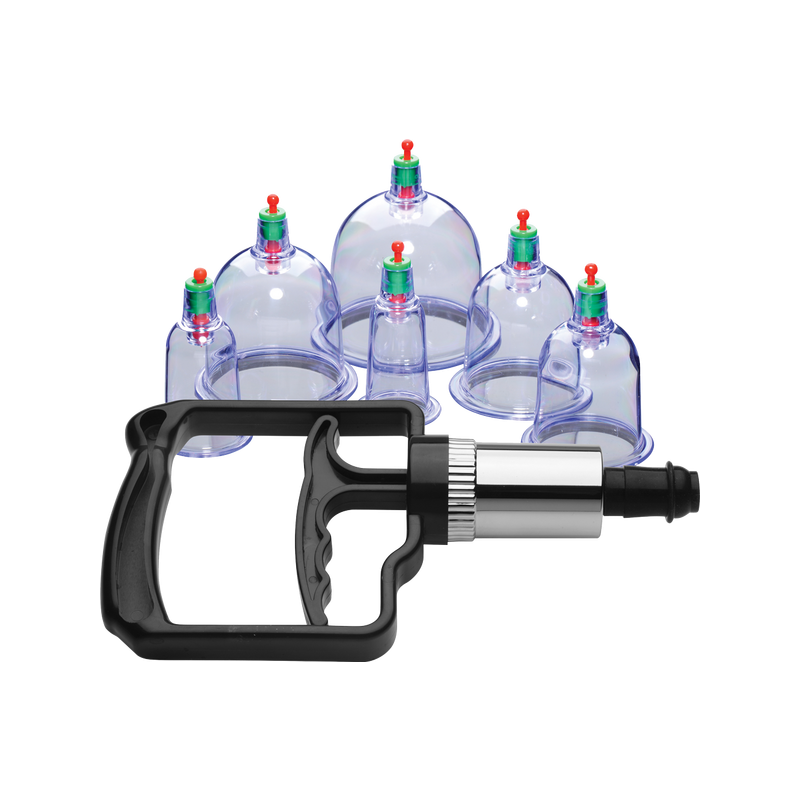 Sukshen 6 Piece Cupping Set With Acu-Points