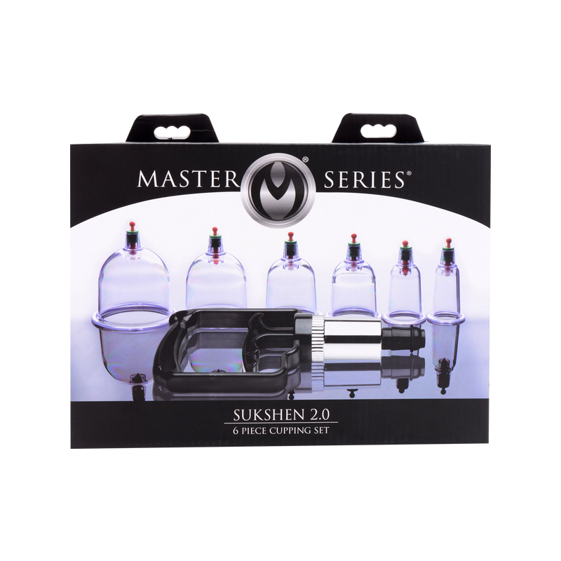 Sukshen 6 Piece Cupping Set With Acu-Points