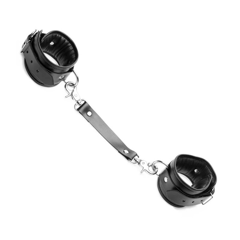 PU Leather Lined Cuffs - Ankle